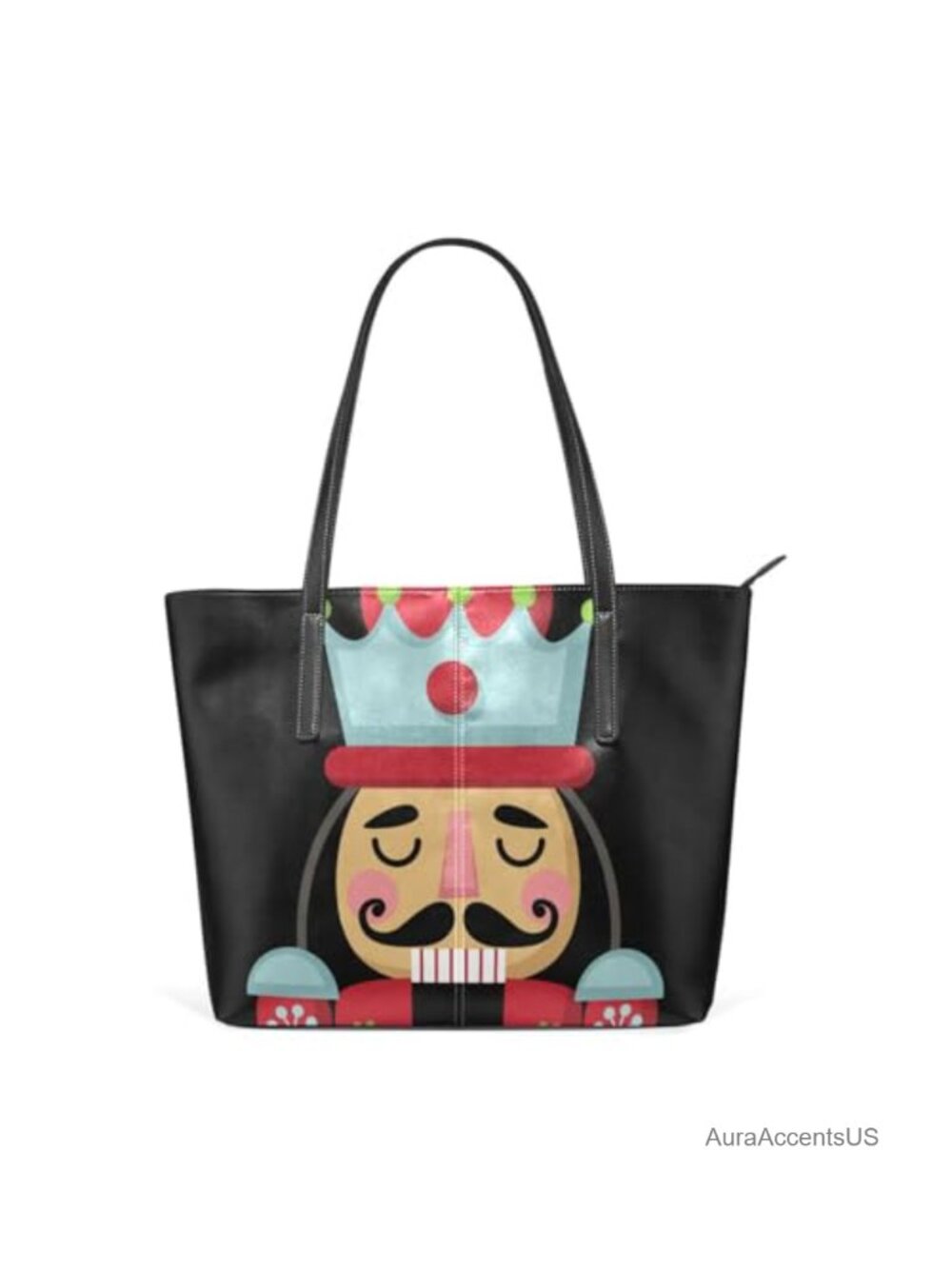 Vegan Leather Top Handle Satchel Purse Shoulder Bag Tote